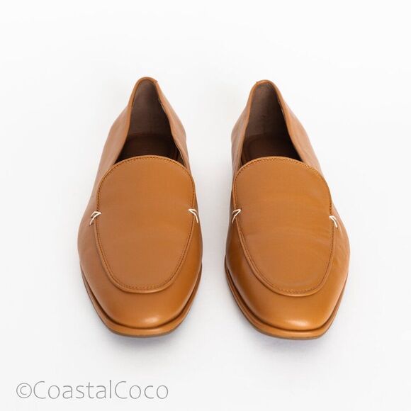 Aerosoles Women's Neo Loafer Flat Brown Leather 10, Office Timeless Quiet Luxury - Picture 6 of 9